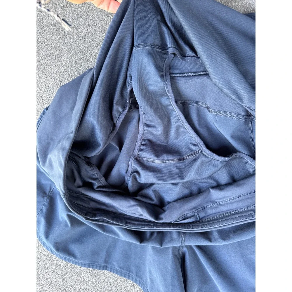 Lululemon Speed Up Low-Rise Lined Short 2.5 Navy Blue Size 16 W7BJ8T